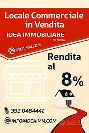 Formia negozio a reddito al 8%