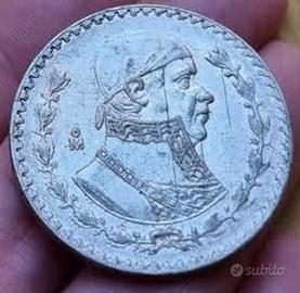argento Messico,1 peso 1966