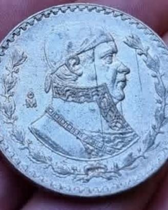 argento Messico,1 peso 1966