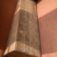 panca in legno pralinato 