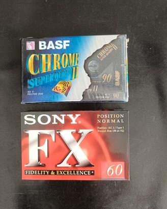musicassette vergini