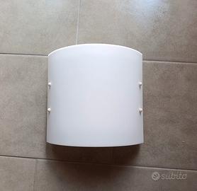 Plafoniera bianca luce lampada