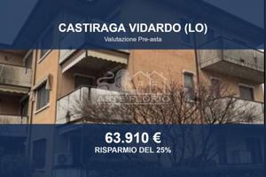 Immobile in asta di 90 m² con box auto a Castiraga