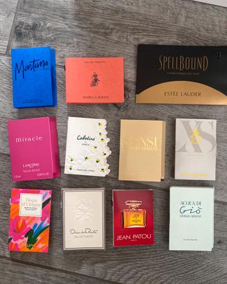 Campioni profumi donna anni 80-90