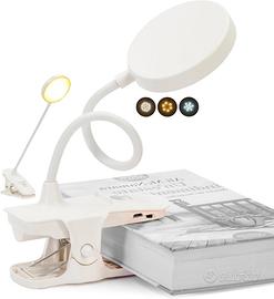 Lampada Da Lettura LED a Batteria Ricaricabile