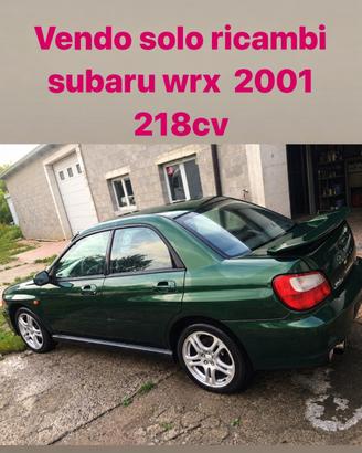 Ricambi subaru wrx 2001