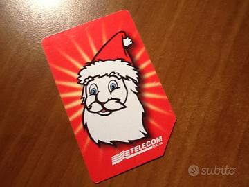 Scheda telefonica Telecom anno 2000 usata