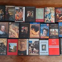 34 Cassette VHS originali pittori e arte