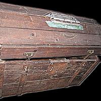 VECCHIO BAULE NAVALE RESTAURATO