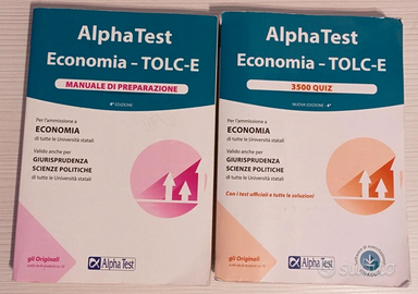 Alpha Test Economia - Tolc E
