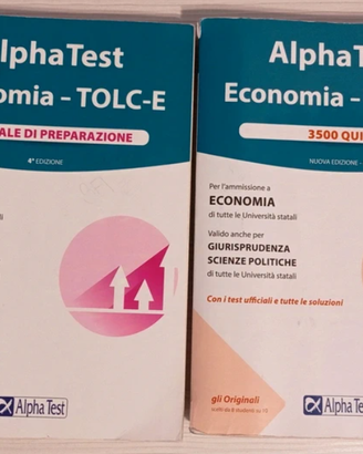 Alpha Test Economia - Tolc E