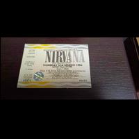 Nirvana Cuscinetto+ ticket concerto 31 Marzo 1994