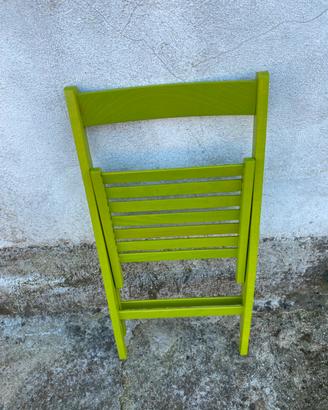 Sedie da giardino