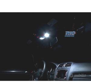 KIT 10 LAMPADE LED INTERNE PER VOLKSWAGEN VW GOLF 