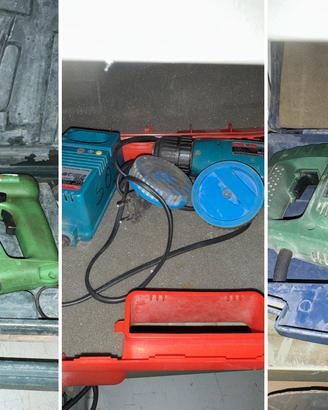 Tassellatore Hitachi avvitatore seghetto batteria