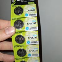 5pcs Cr2032 Scrceo Batteria A Bottone 3V