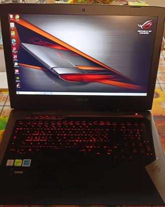 Asus ROG Gaming G752VY 17″ I7-6700HQ 32GB SSD256GB