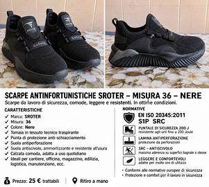 Scarpe antinfortunistiche SROTER