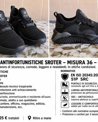 Scarpe antinfortunistiche SROTER