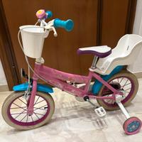 Bicicletta con rotelle