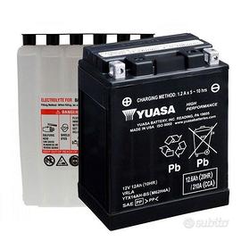 Batteria moto / quad / scooter yuasa ytx14ah-bs