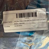 Slip in cotone a vita bassa da uomo