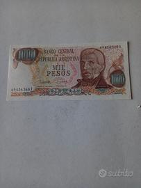 Banconota Argentina 1000 Pesos