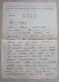 SINDACATO NAZIONALE FASCISTA INGEGNERI 30/’40