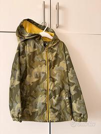 Giubbino giacca bambino antipioggia antivento