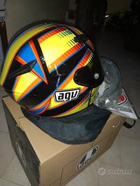 casco moto AGV veloce s valentino rossi taglia s