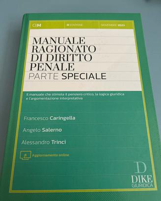 Manuale di diritto penale parte speciale