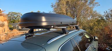 Box tetto Volkswagen/Kamei 340L nero opaco — pari