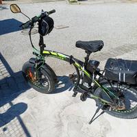 bicicletta elettrica pieghevole 