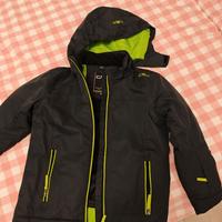 Giacca sci + pantalone sci (bambino 8 anni)