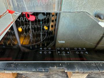 piano cottura a induzione da incasso  beko, 60cm