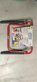 Supporto murale per due biciclette Mottez