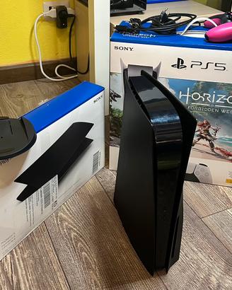 Ps5 disk edition“Fat”+2 dualsense+ cover originale