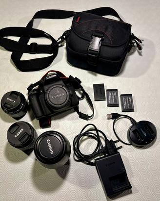 Canon eos 800D + accessori