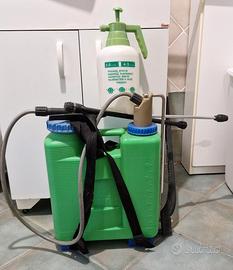 Pompa a spalla e nebulizzatore