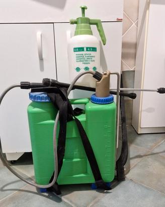 Pompa a spalla e nebulizzatore