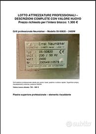 Attrezzature da banco