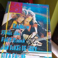 autografo Ritchie Blackmore deep purple/rainbow 