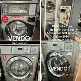 Usato lavatrice per lavanderia self