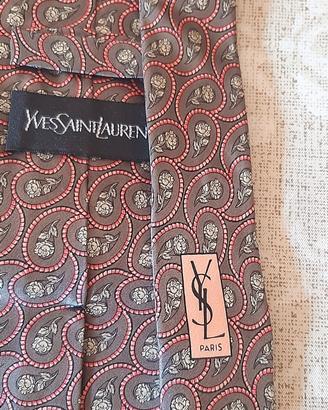 cravatta Yves Sant Laurent