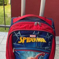 Zaino scuola trolley MARVEL (originale)spiderman
