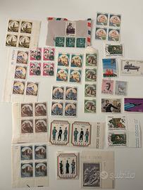 Lotto misto francobolli Italia Repubblica + estero