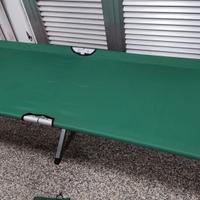 Letto da campeggio + materasso autogonfiabile 