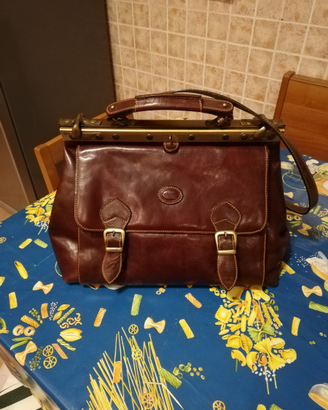 Borsa bauletto in vera pelle Robe di Firenze