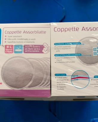 Coppette assorbilatte
