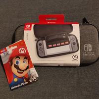 Custodia Nintendo Switch nuova + credito EShop